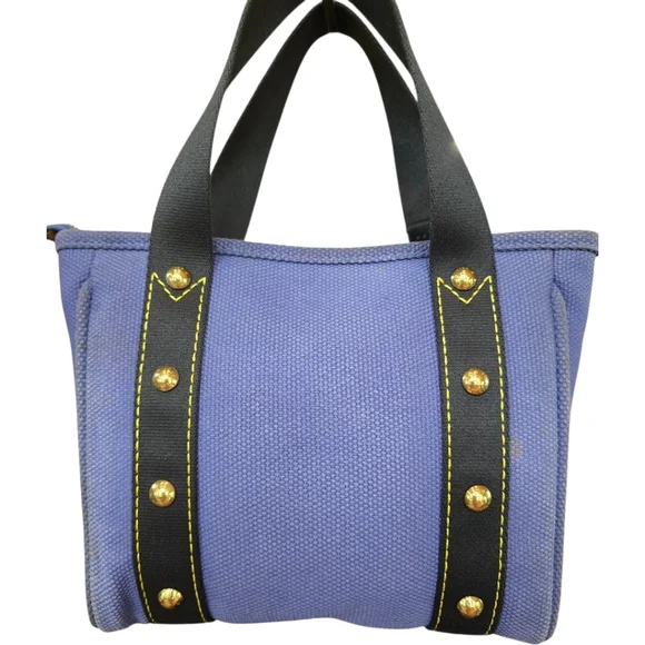 Louis Vuitton Antigua Cabas PM Blue Canvas Tote Handbag - Picture 16 of 16